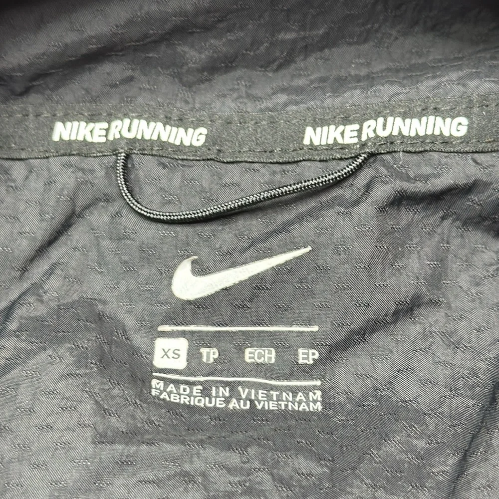 Nike Epic Training Track Pullover Black Running Jacket Size XS